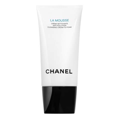 chanel la mousse anti-pollution cleansing cream-to-foam uk|chanel la mousse reviews.